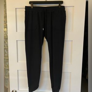 ZYIA Black Unwind joggers LARGE NEVER WORN